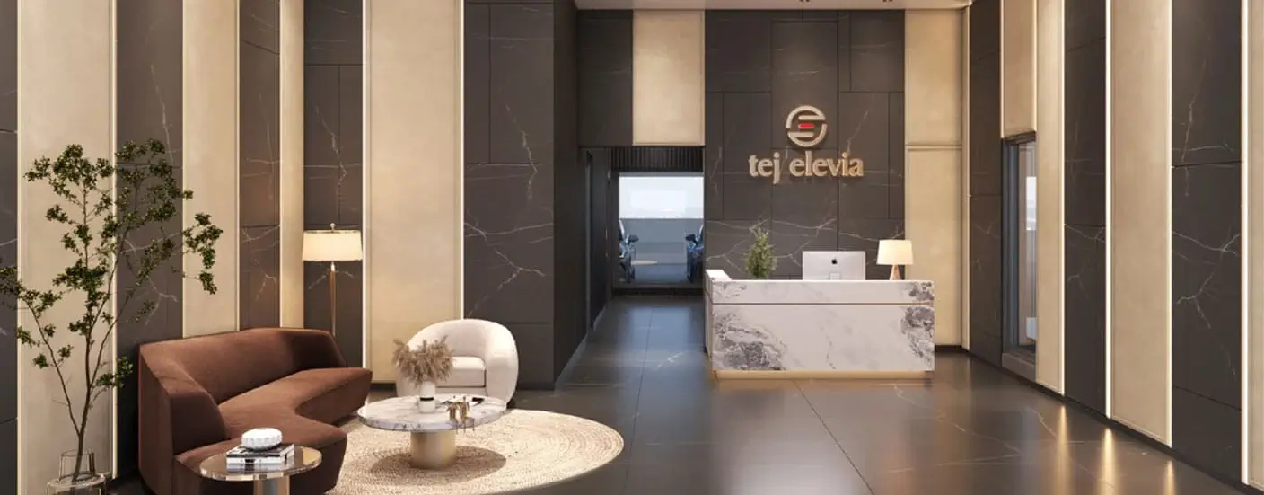 Tej Elevia Baner Recieption Lounge Image