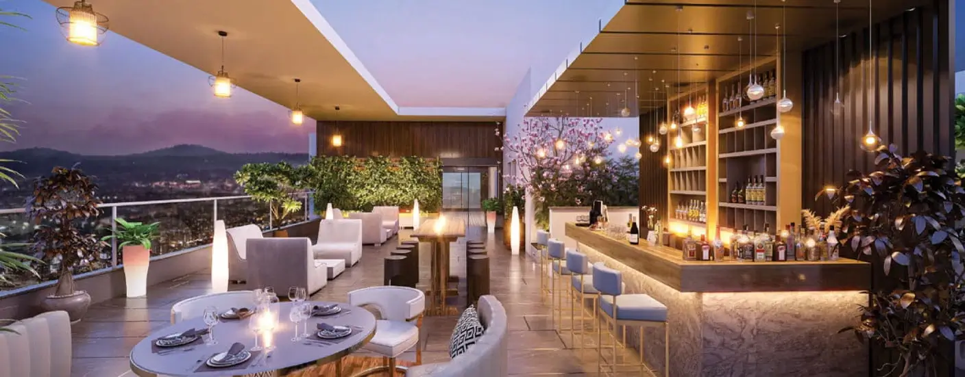 Tej Elevia Baner Sky Lounge Image
